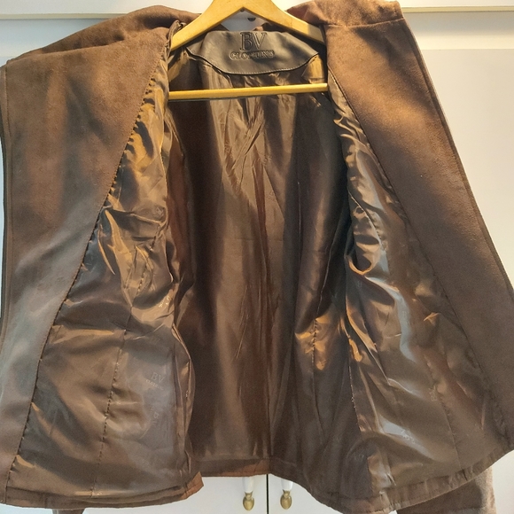 NWT BV Men's brown jacket L - Picture 4 of 6